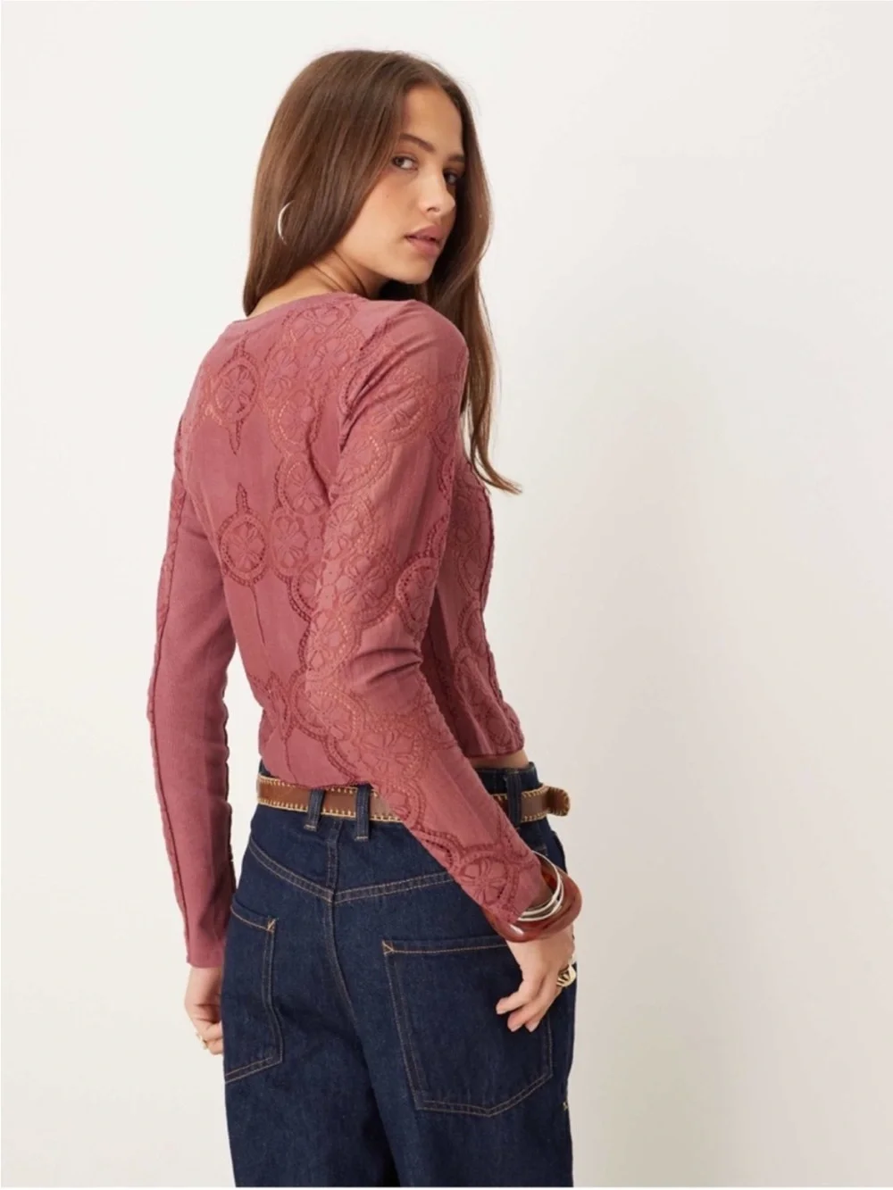 NWT Free People Jae Button-Up Top